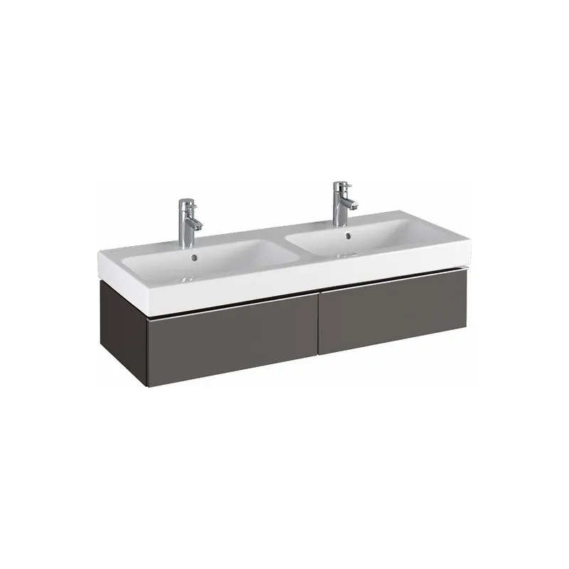 Geberit Meuble sous lavabo iCon 1190x240, lava, 2 découpes